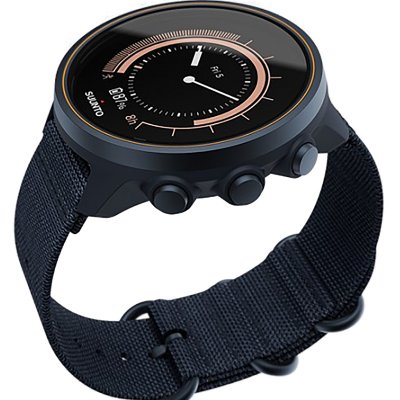 Часы SUUNTO 9 BARO Titanium Granite Blue синий гранит