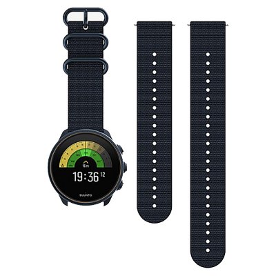 Часы SUUNTO 9 BARO Titanium Granite Blue синий гранит