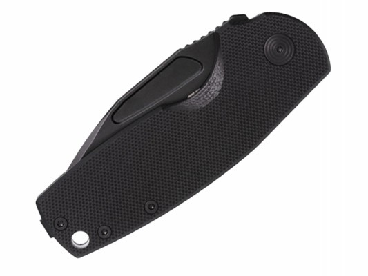 Нож складной SOG Stout SJ Blackout, сталь Cryo D2, рукоять G10